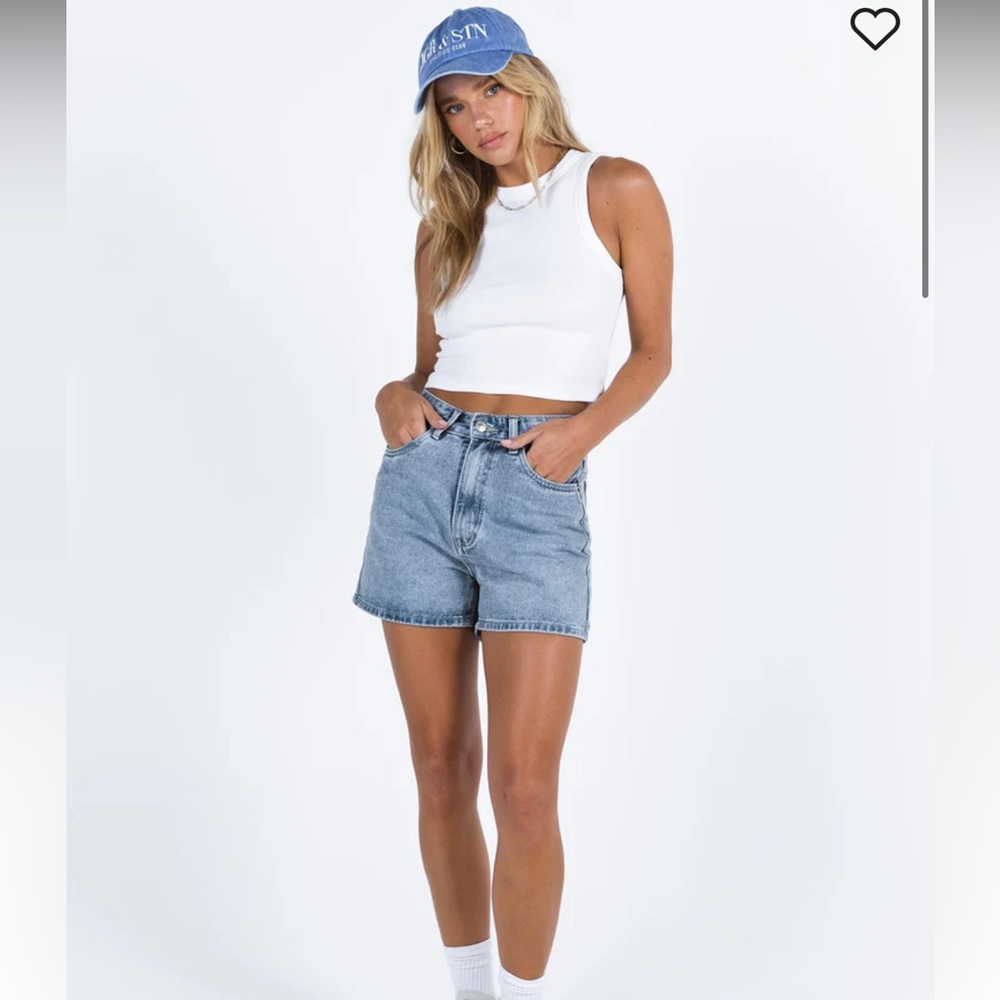 Princess Polly Tropicana Denim Shorts